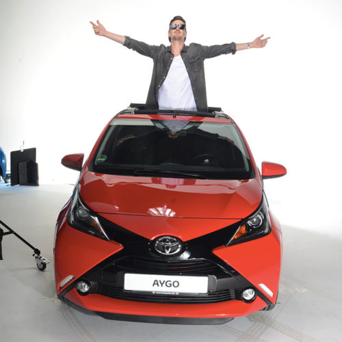 Making of Produktion mit Robin Schulz für Toyota